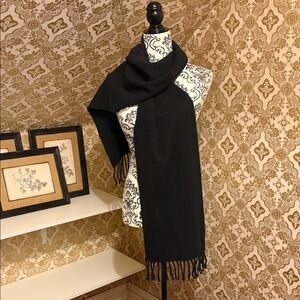 Vintage GAP Black lambswool Scarf